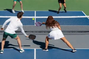 double mixte pickleball