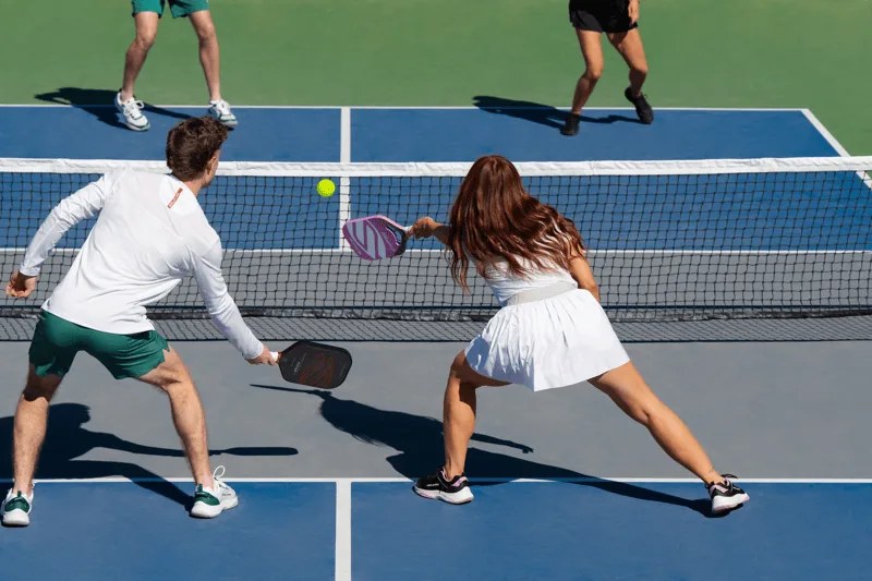 double mixte pickleball