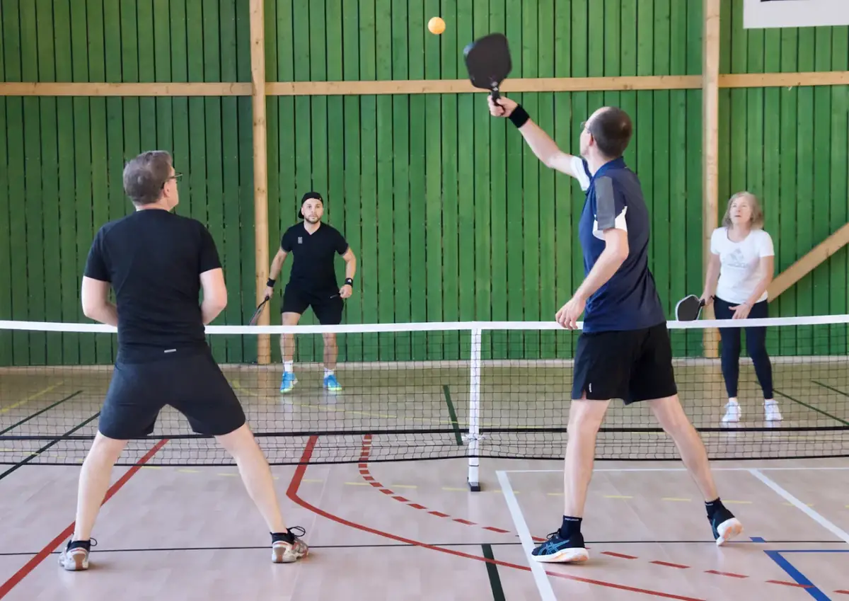 4 joueurs au kitchen club d'epfig à côté d'obernai
